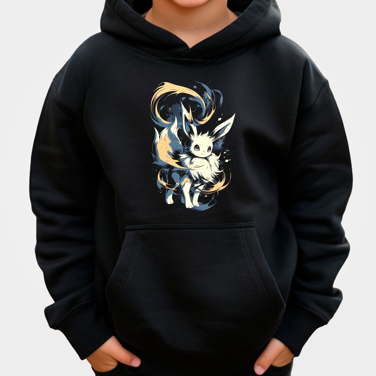 hoodie-anime-ni-os-estampada-frontal-eevee-shiny-pok-mon