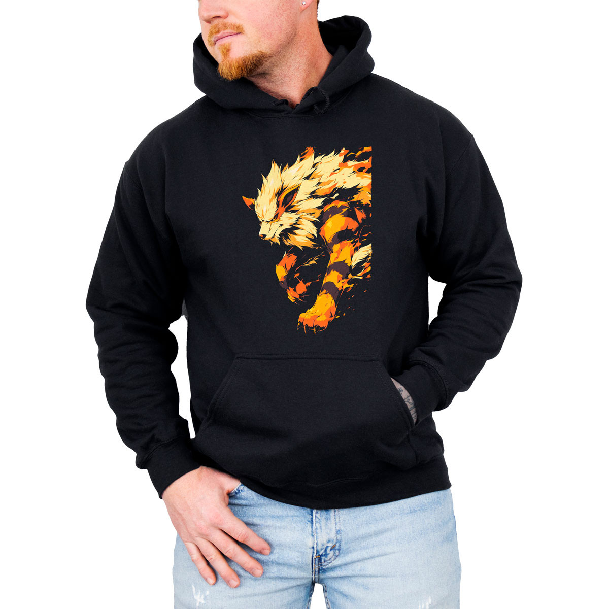 hoodie-anime-silueta-arcanine-pokemon-b-21