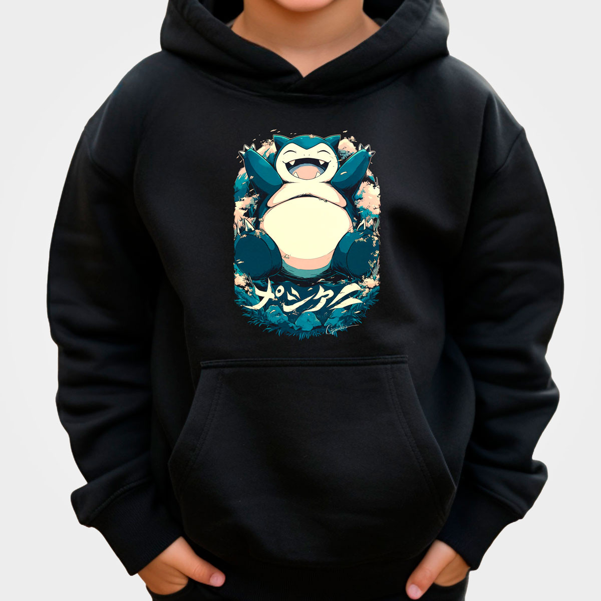 hoodie-anime-snorlax-entrenador-pokemon-anime-black-ba-05