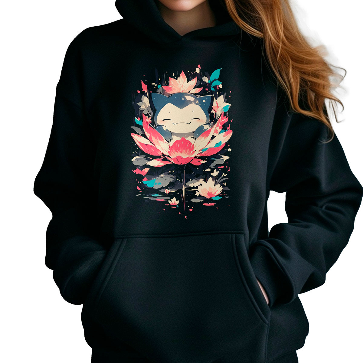 hoodie-anime-snorlax-lotus-pokemon-negro-b-13