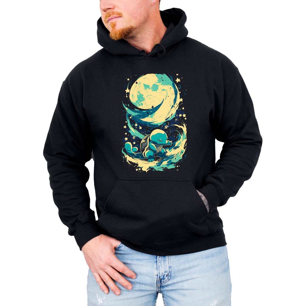 hoodie-anime-squirtle-y-luna-pok-mon-en-negro