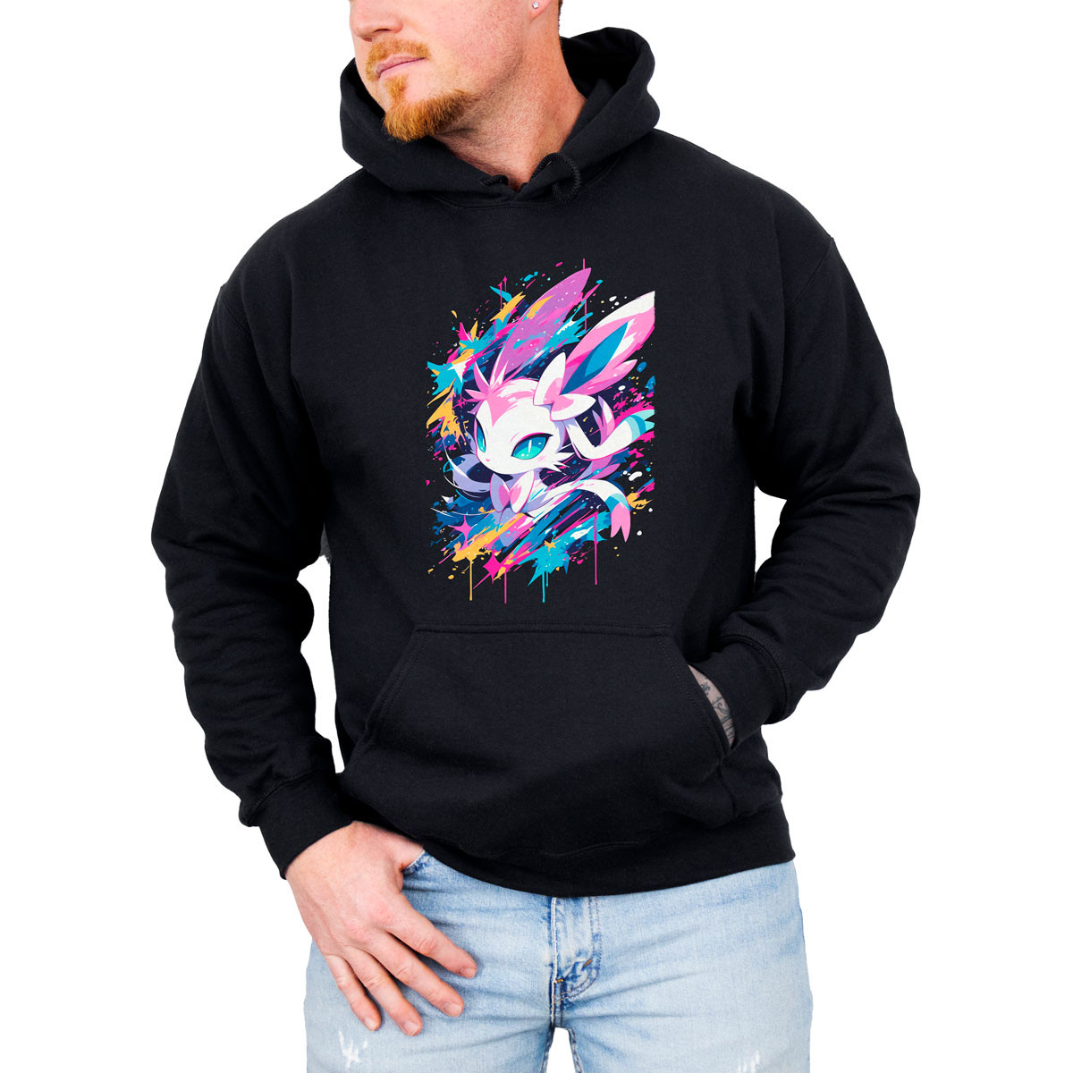 hoodie-anime-sylveon-draining-kiss-battle-design