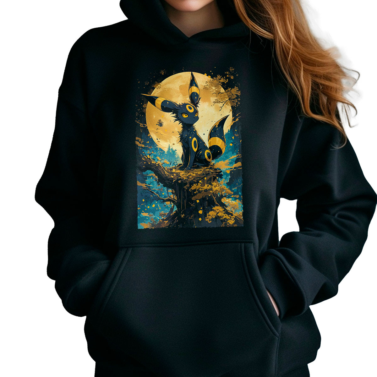 hoodie-anime-umbreon-moonlight-pok-mon-black-design