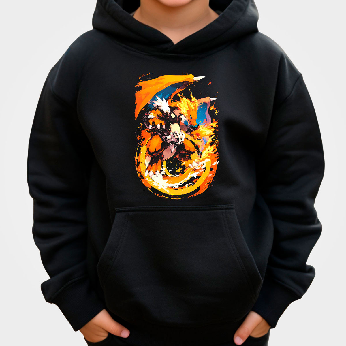 hoodie-anime-unisex-charizard-flare-blitz-pok-mon