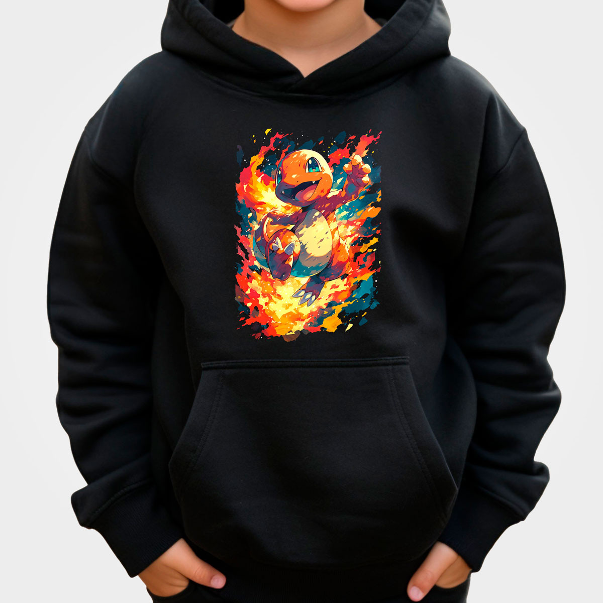 hoodie-anime-unisex-charmander-glowing-pok-mon-batallas