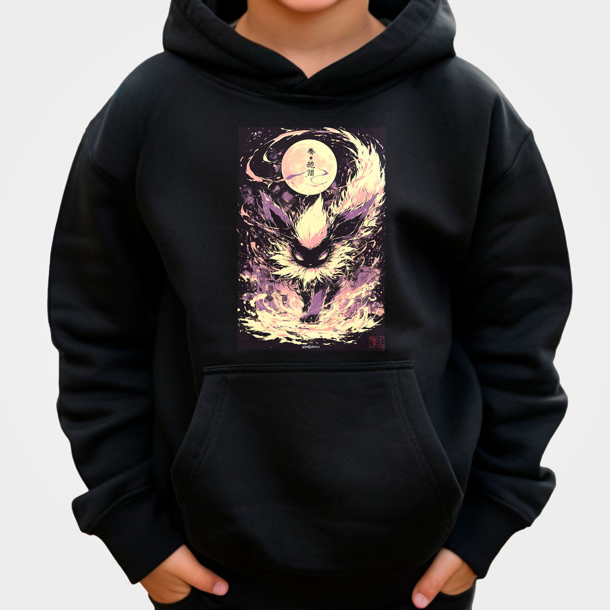 hoodie-anime-unisex-con-flareon-y-luna-de-pokemon-anime-05