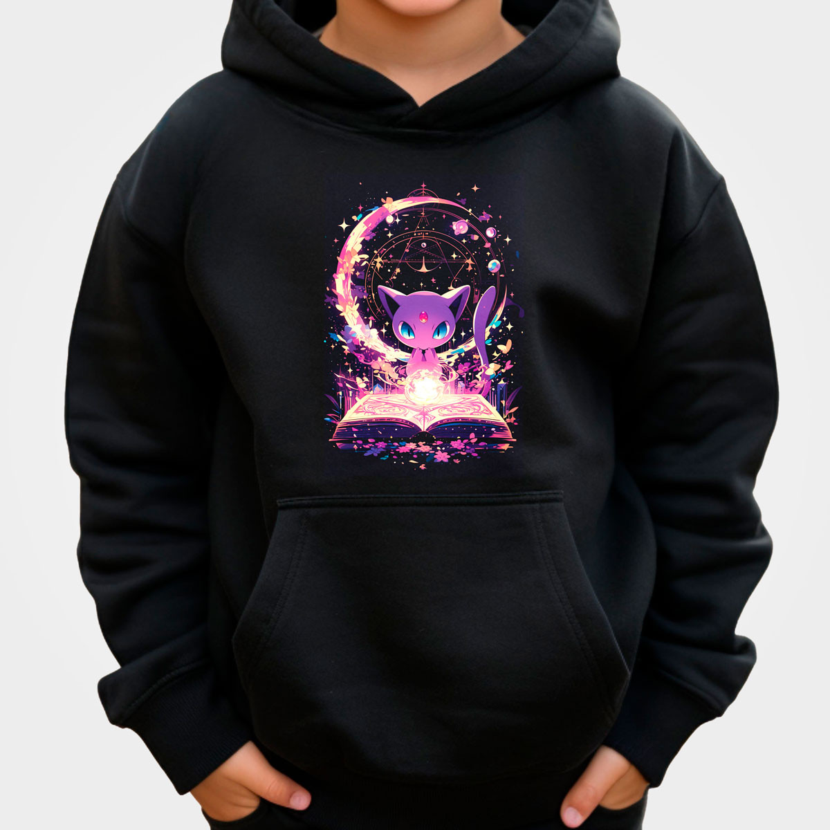 hoodie-anime-unisex-estilo-mew-psychic-pok-mon-anime-negra