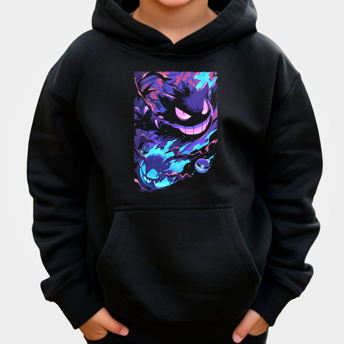 hoodie-anime-unisex-gastly-battle-pokemon-anime-black-b-15