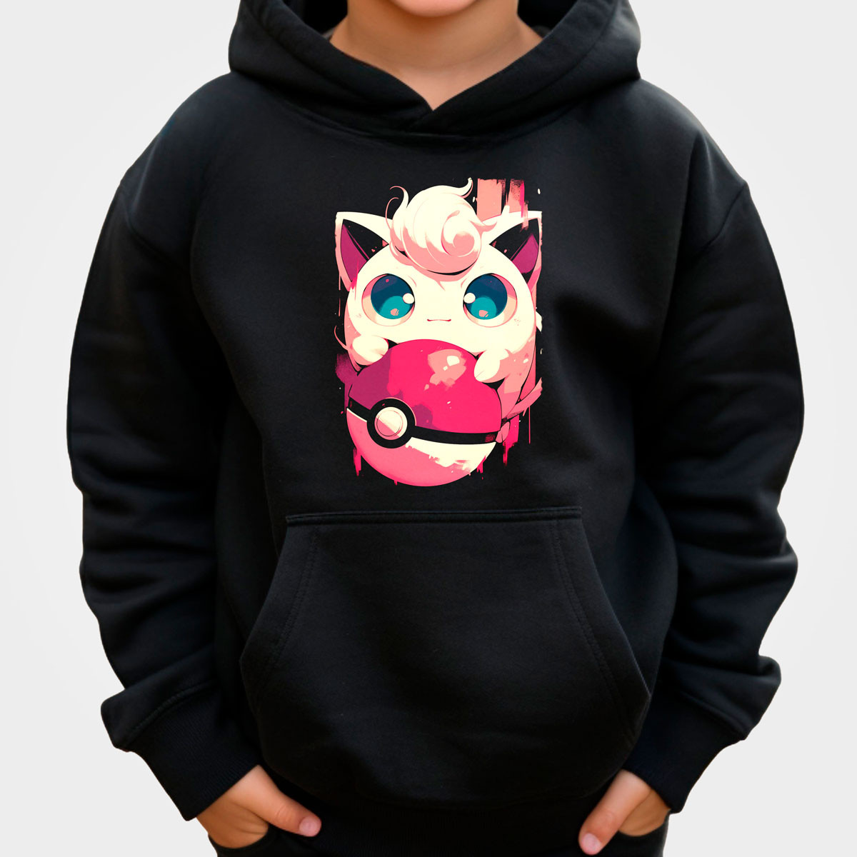 hoodie-anime-unisex-jigglypuff-pokemon-estampada-shiny-black