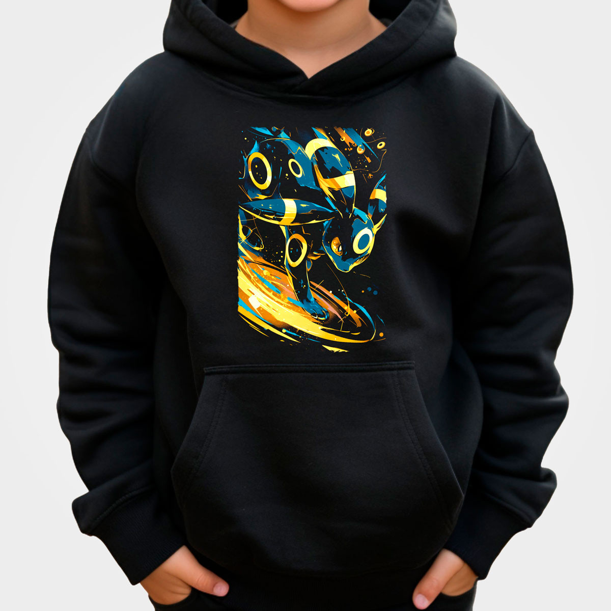 hoodie-anime-unisex-manga-corta-gym-umbreon-atacando