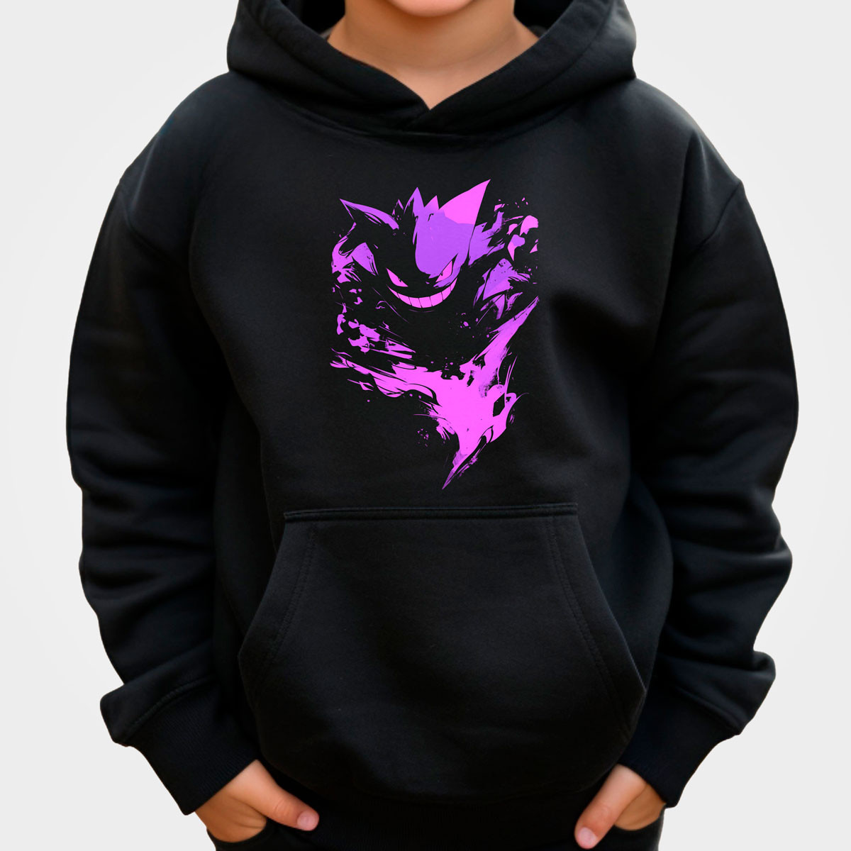 hoodie-anime-unisex-silueta-haunter-pokemon