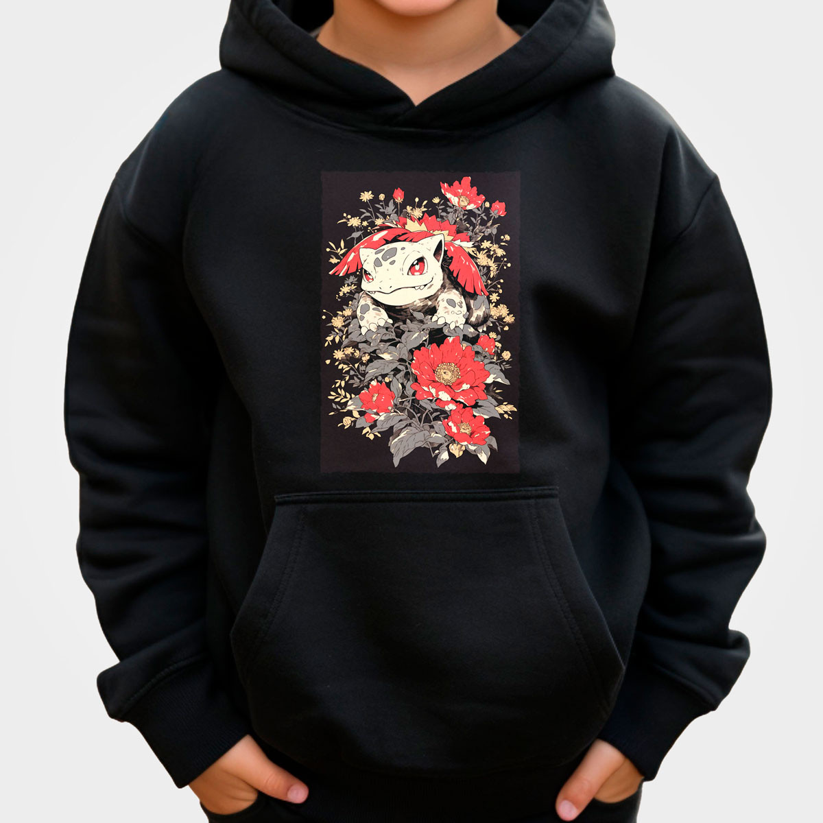 hoodie-anime-venusaur-flores-cerezo-batallas-pokemon