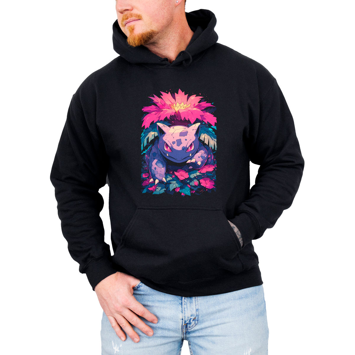 hoodie-anime-venusaur-lotus-pok-mon-batallas-anime