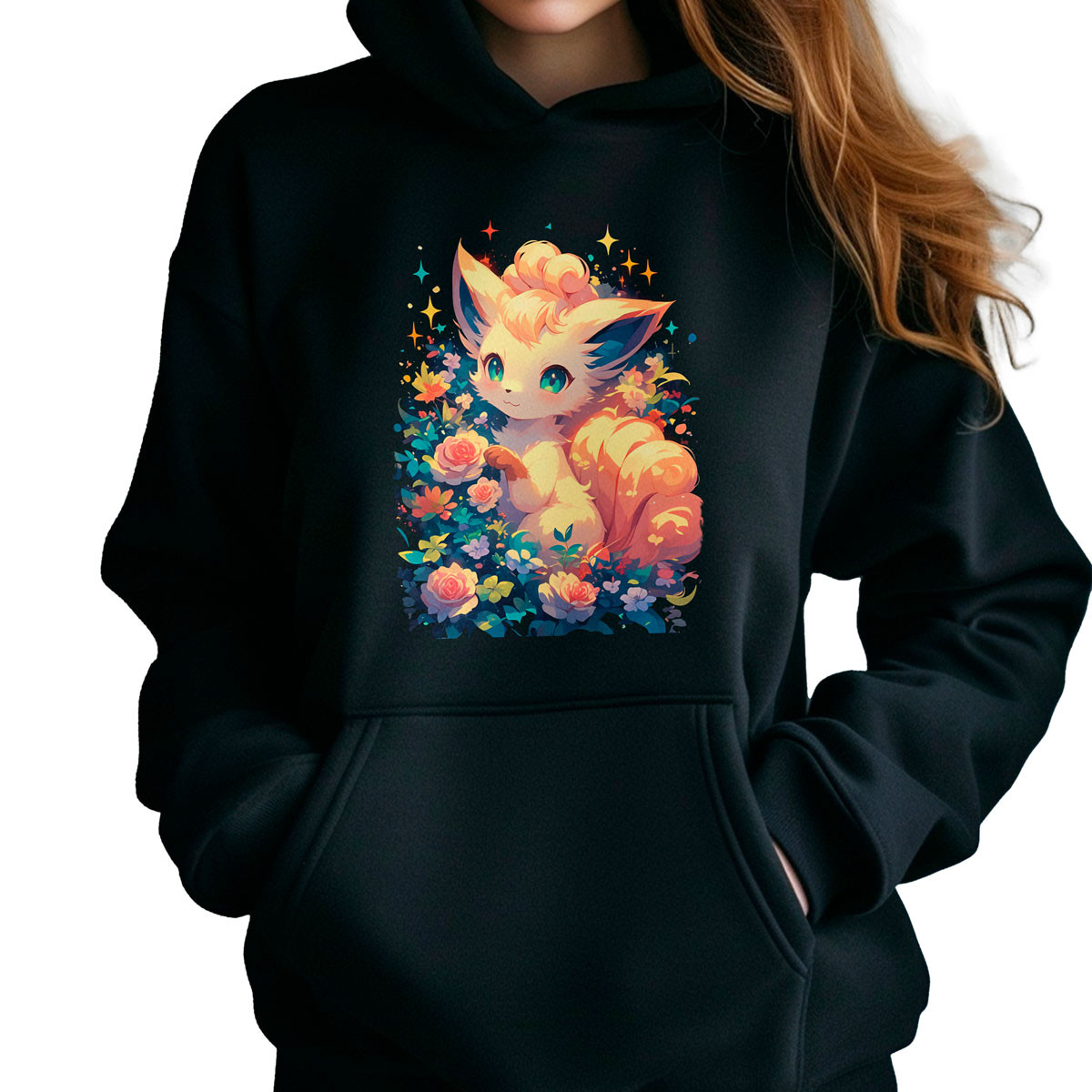 hoodie-anime-vulpix-cute-pokemon-en-batalla