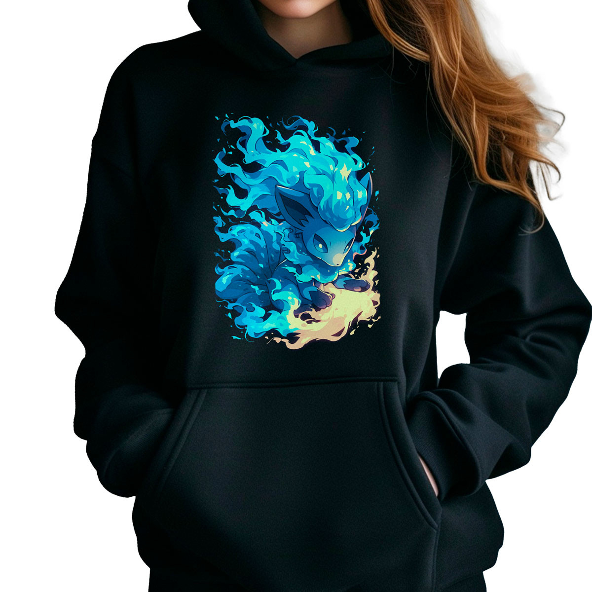hoodie-anime-vulpix-cute-pokemon-sudadera-negra