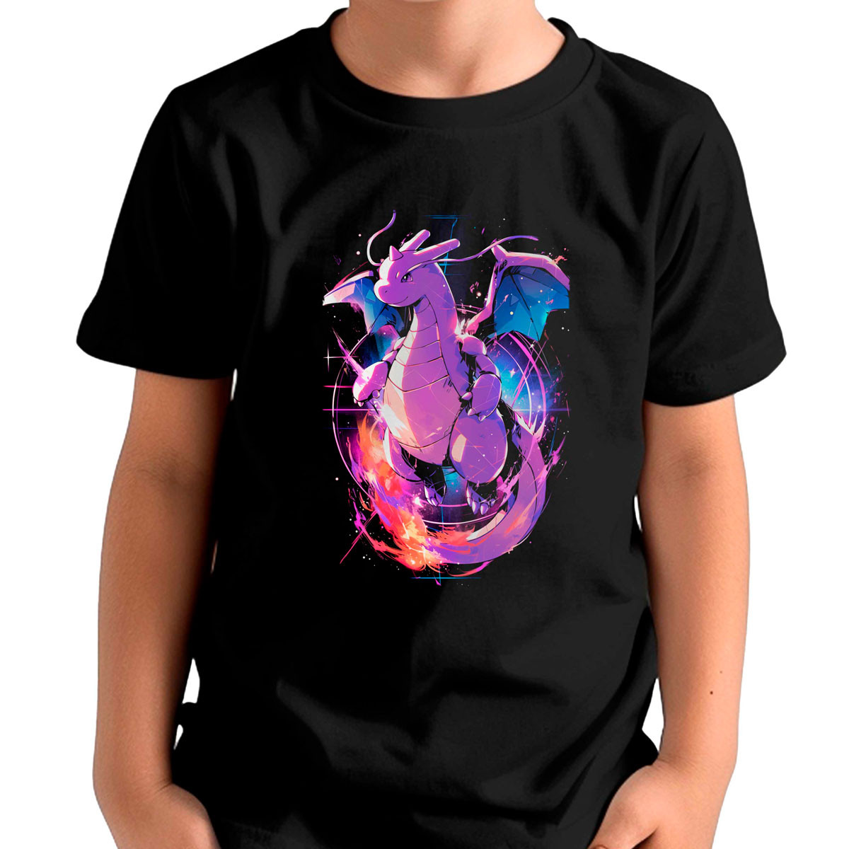 polera-algod-n-dise-o-dragonite-glow-pok-mon-anime-azul