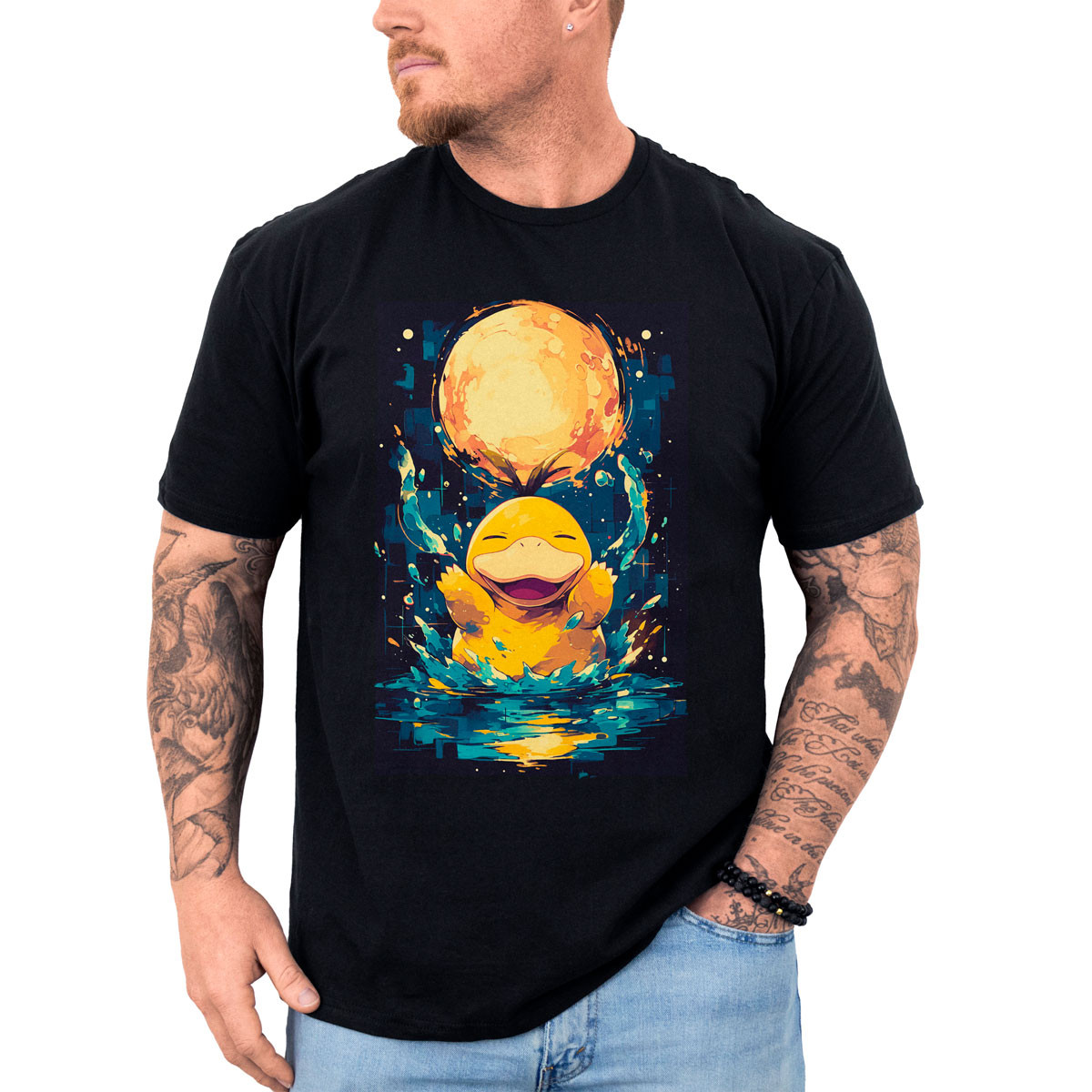 polera-anime-alta-calidad-entrenador-psyduck-and-a-moon-pok-mon