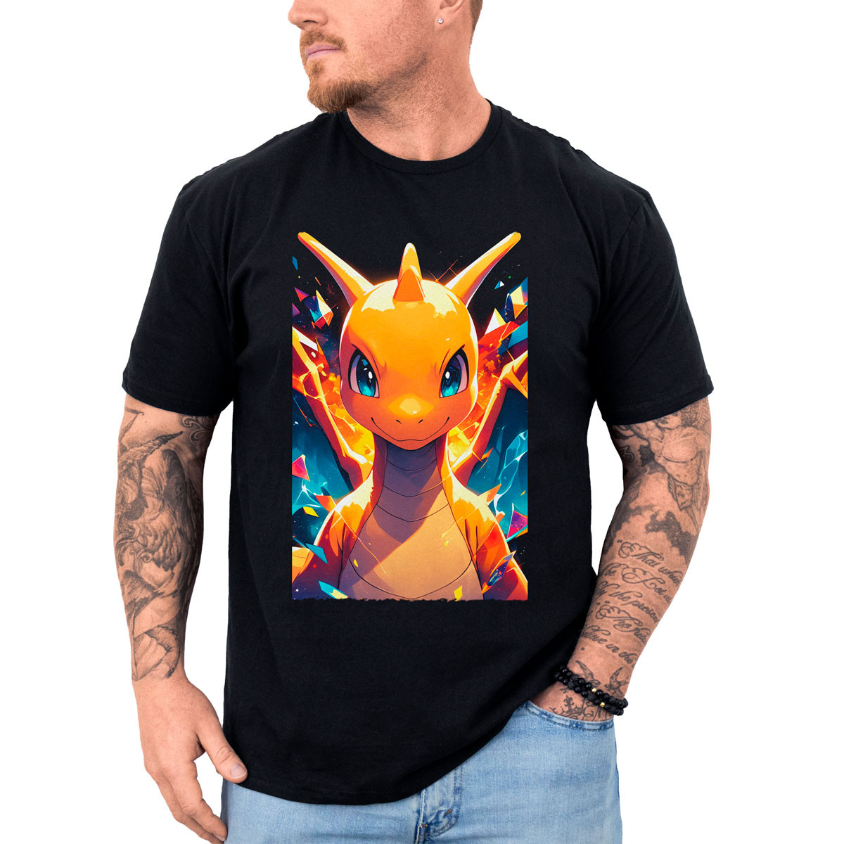polera-anime-dragonite-face-closeup-alta-calidad