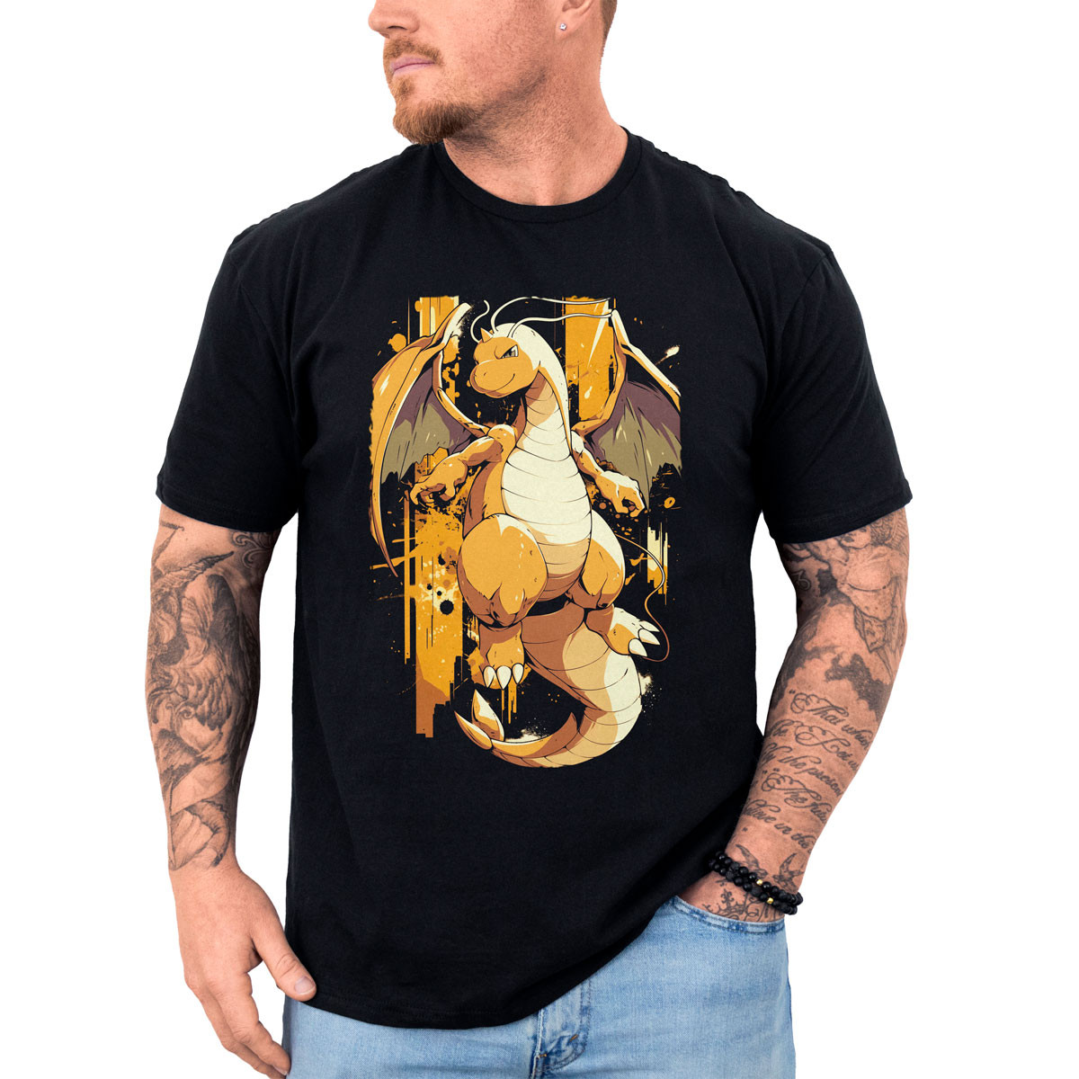 polera-anime-dragonite-pokemon-dise-o-anime-negro