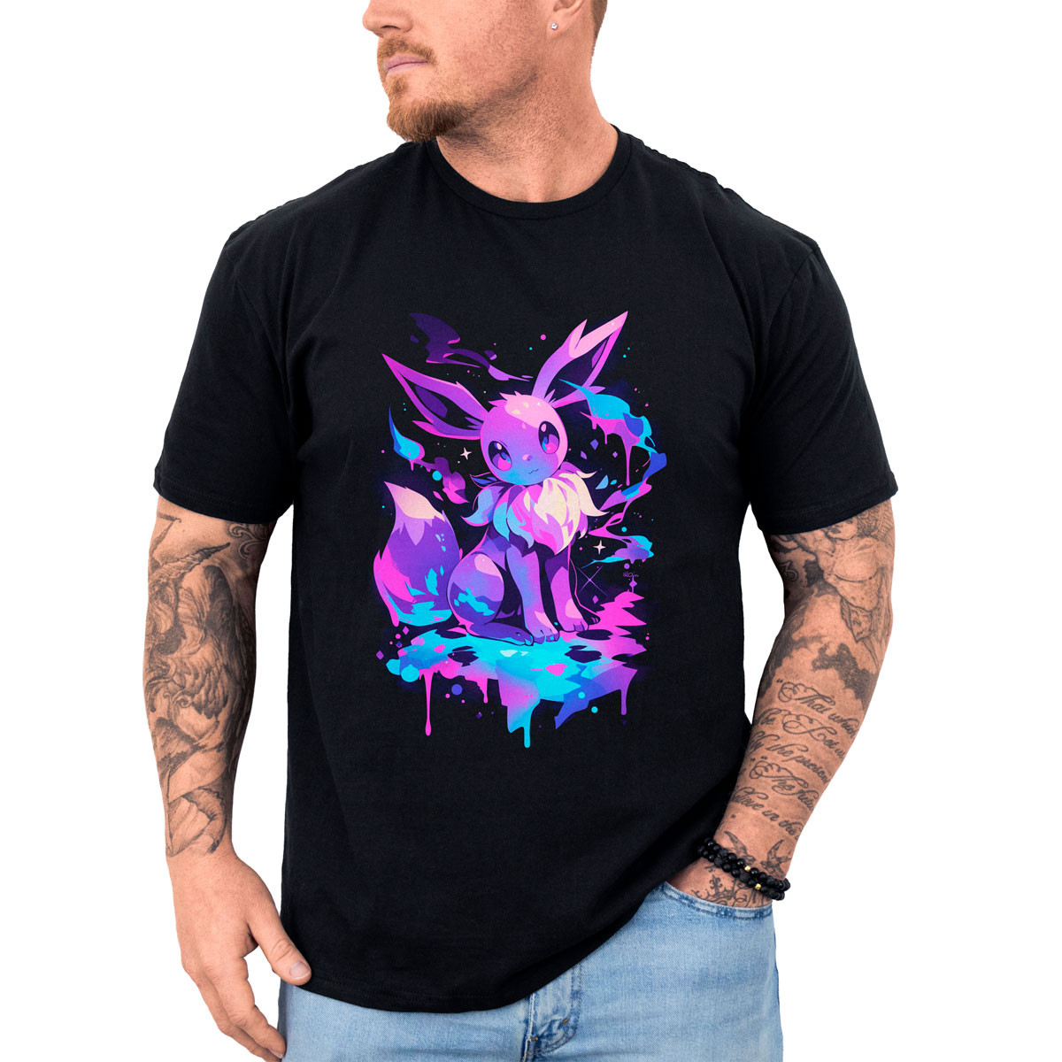 polera-anime-eevee-shiny-algod-n-negro