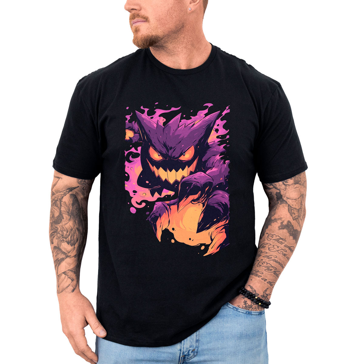 polera-anime-entrenador-polera-anime-design-gengar-dark-pok-mon