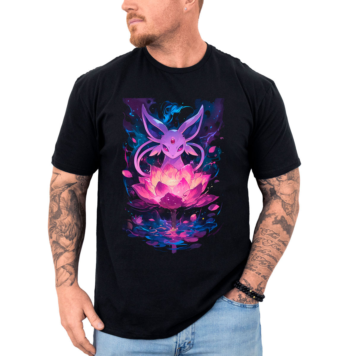 polera-anime-espeon-lotus-pokemon-entrenador-cartoon