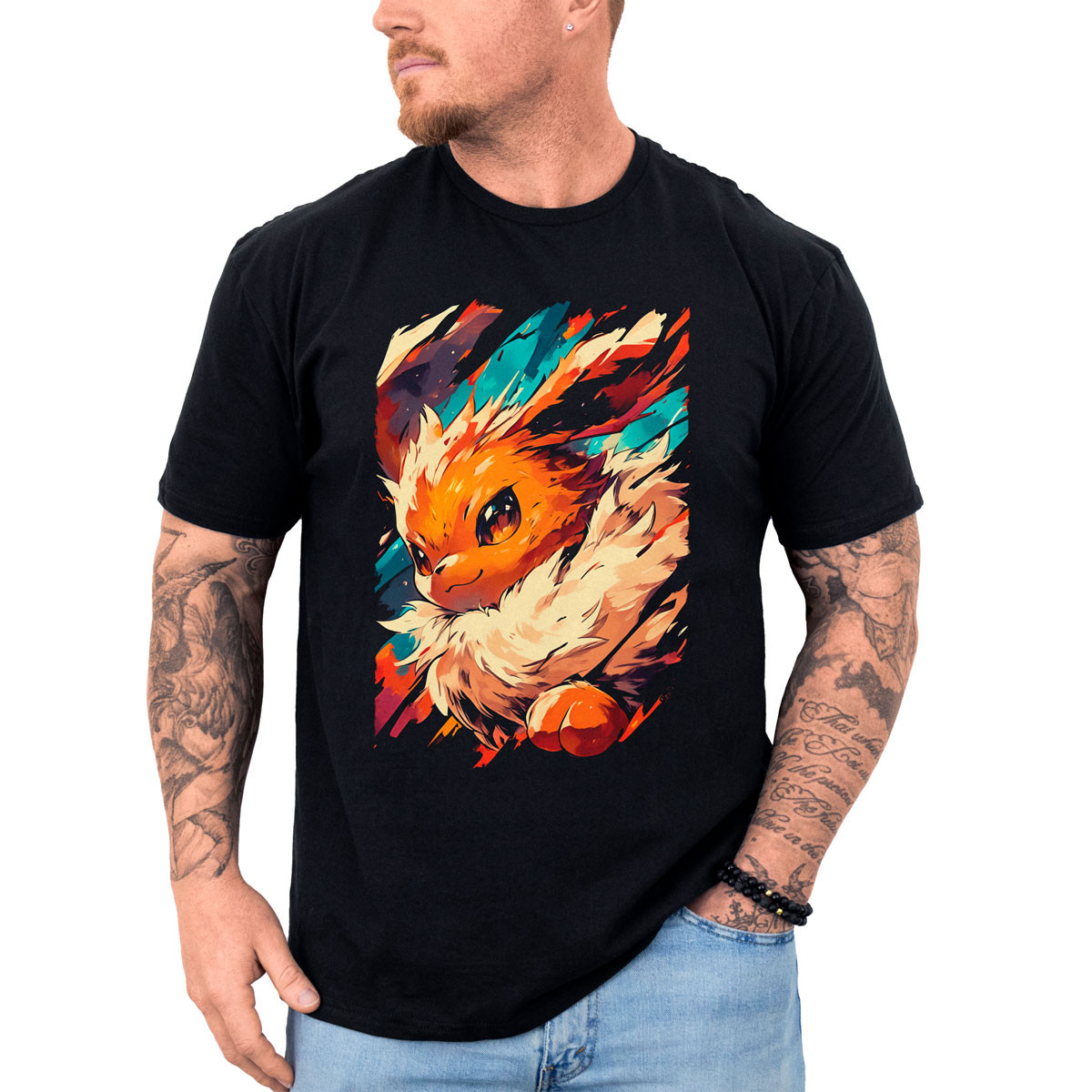 polera-anime-estampada-eevee-face-closeup