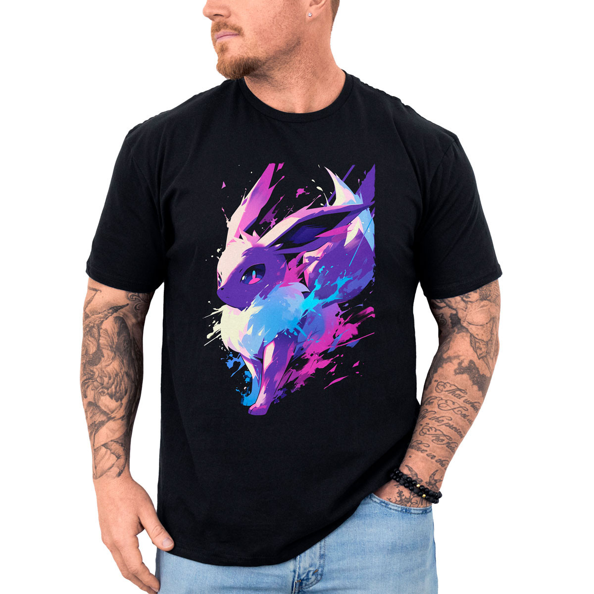 polera-anime-estampada-frontal-pok-dex-eevee-pokemon