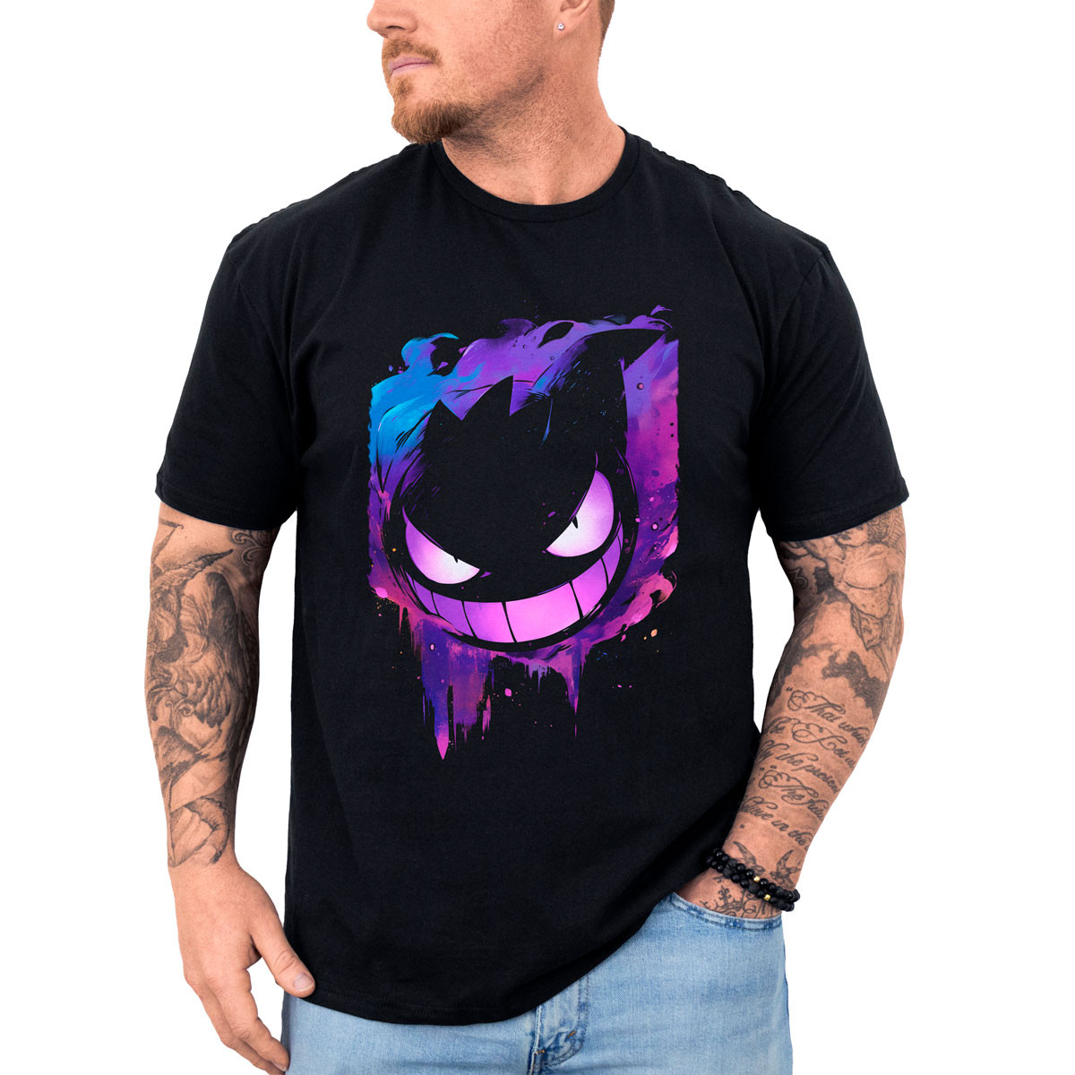 polera-anime-estampada-gastly-pok-mon-face-closeup