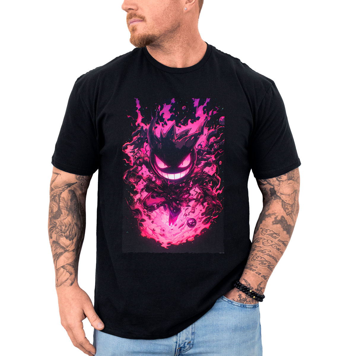 polera-anime-gastly-outline-drawing-pokemon-manga
