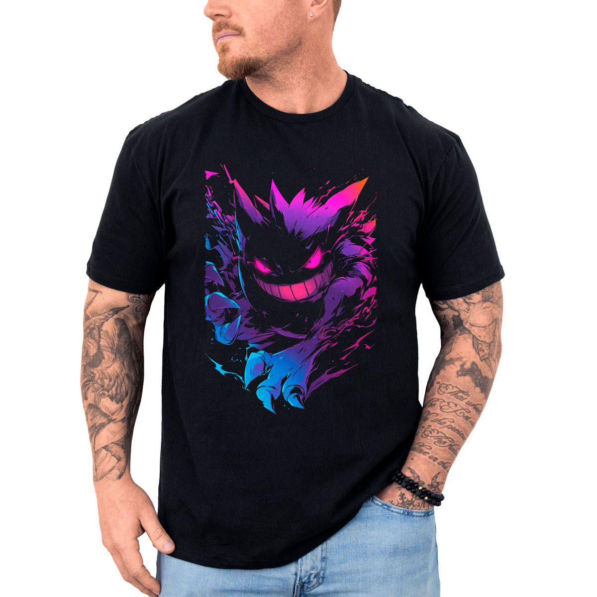 polera-anime-gengar-shadow-punch-batalla-de-dise-o
