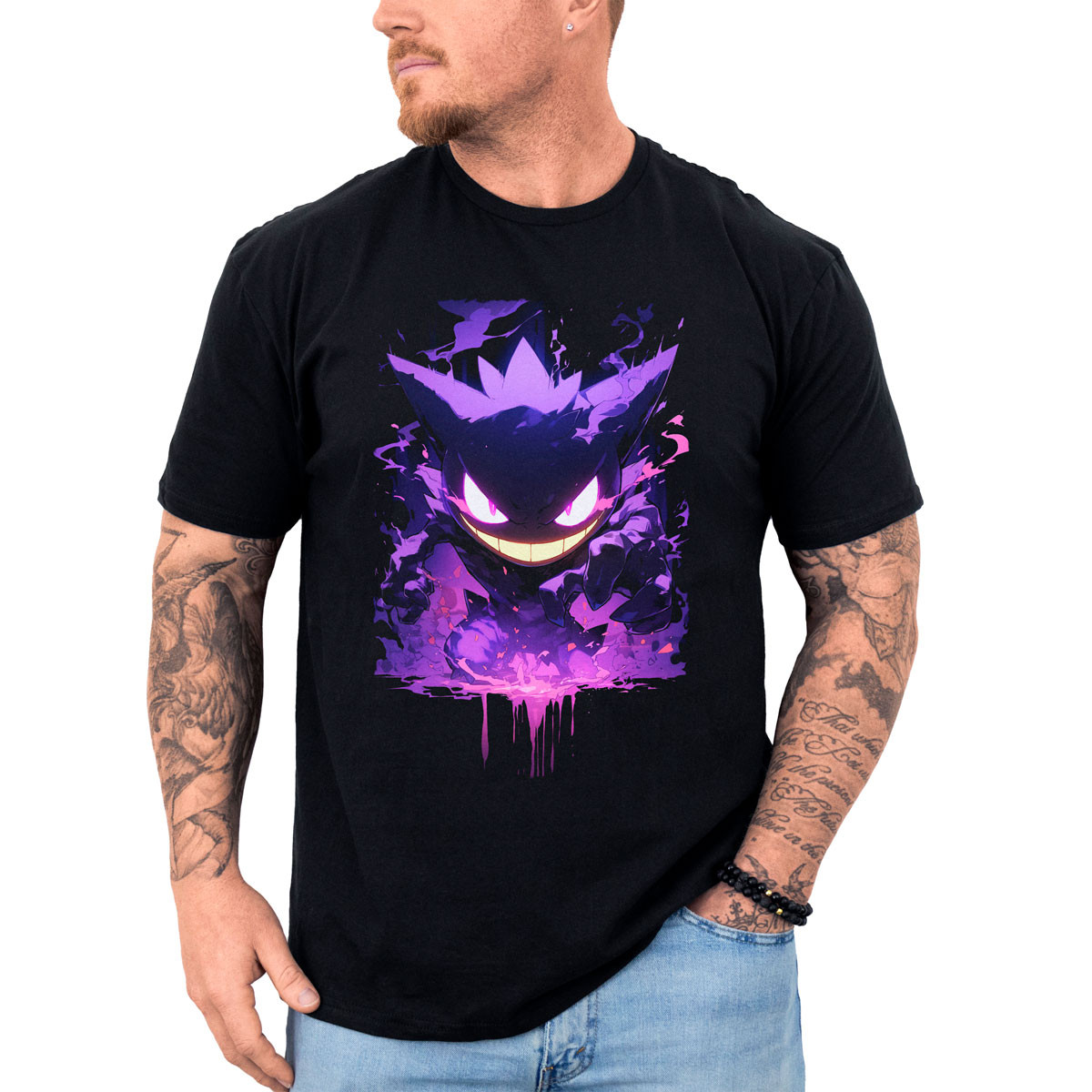 polera-anime-haunter-cute-negro-pok-mon