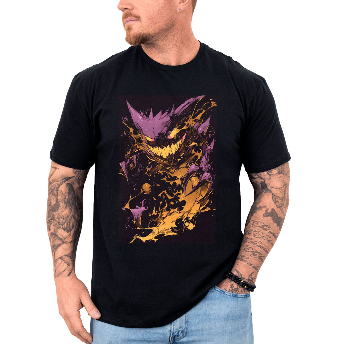 polera-anime-haunter-lick-estampada-frontal