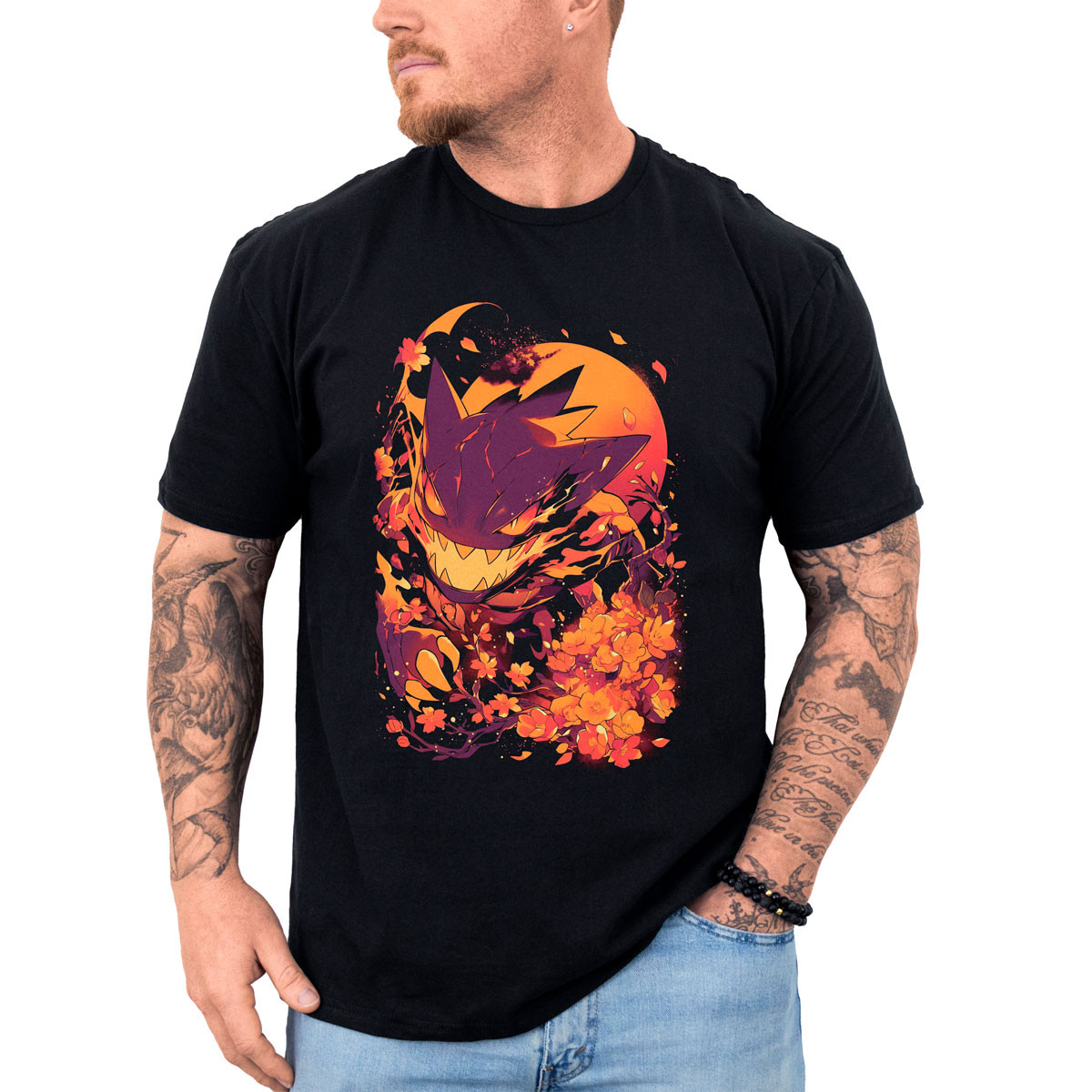 polera-anime-haunter-pok-mon-batallas-cerezo-floral