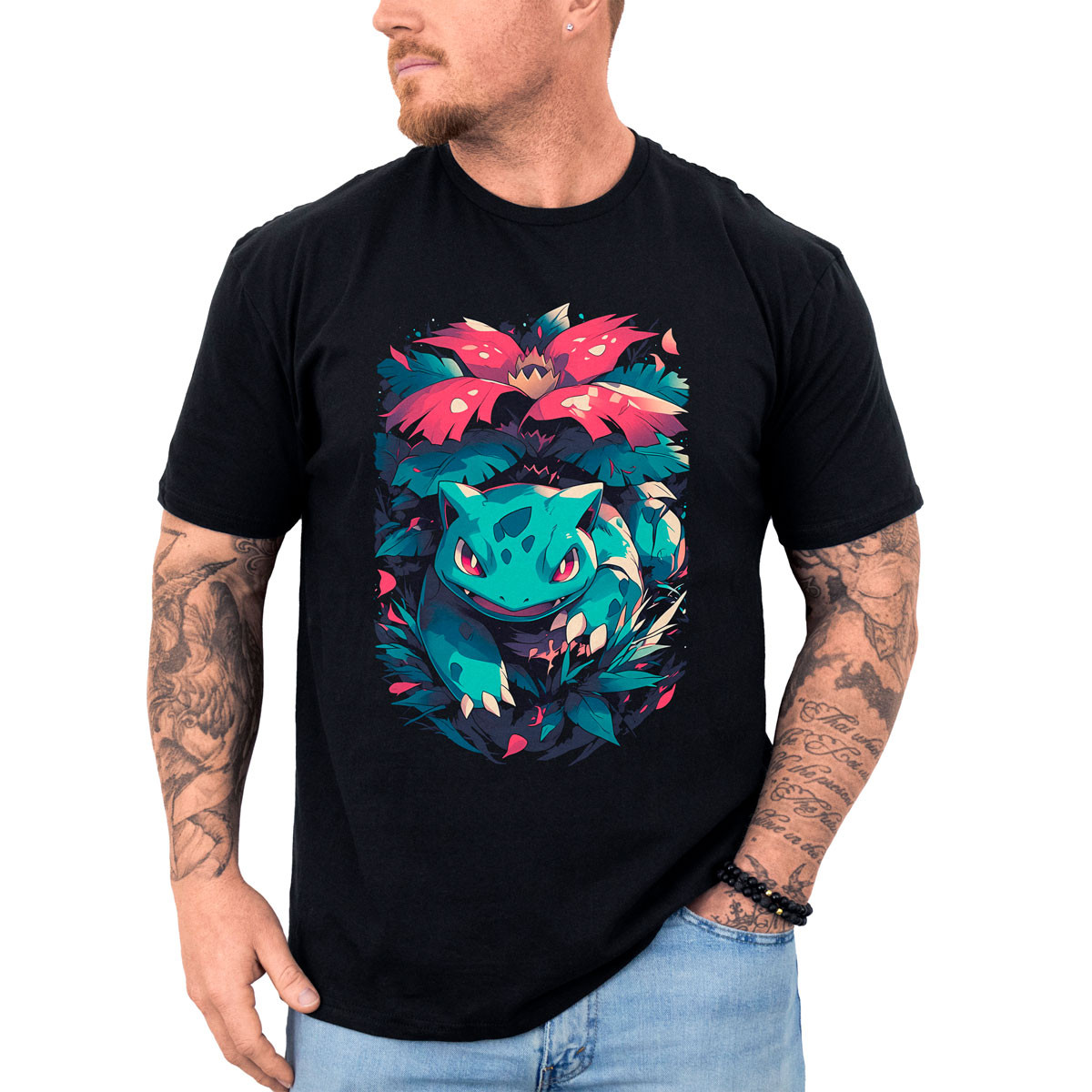 polera-anime-ivysaur-de-pok-mon-en-dise-o-negro-batallas-pok-mon-