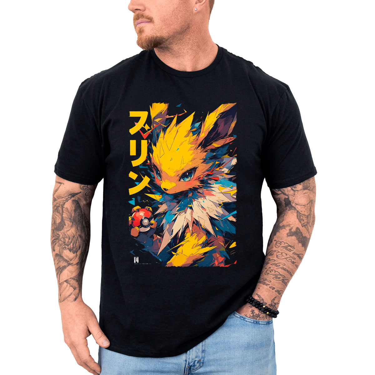 polera-anime-jolteon-electric-type-de-pokemon