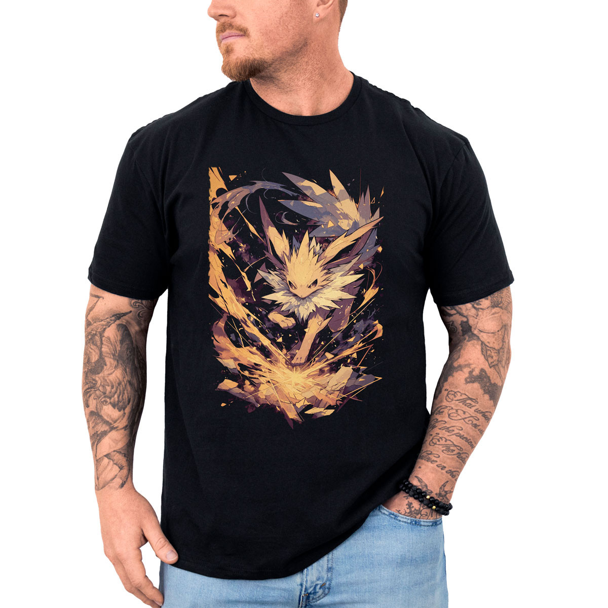 polera-anime-jolteon-solar-beam-dise-o-suave-brillante
