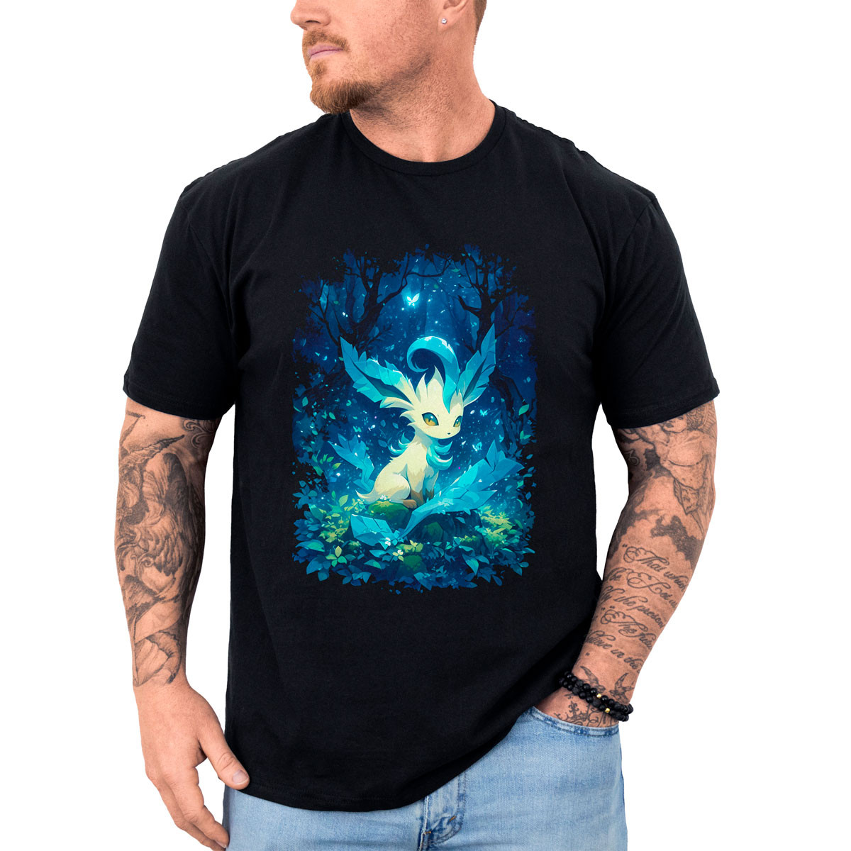 polera-anime-leafeon-grass-pokemon-design-batallas-pok-mon-con-estilo