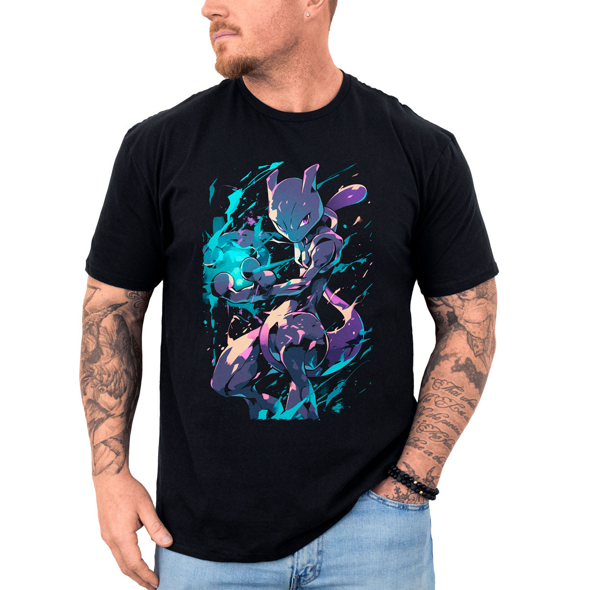polera-anime-mewtwo-shiny-pokemon-negro-brillante