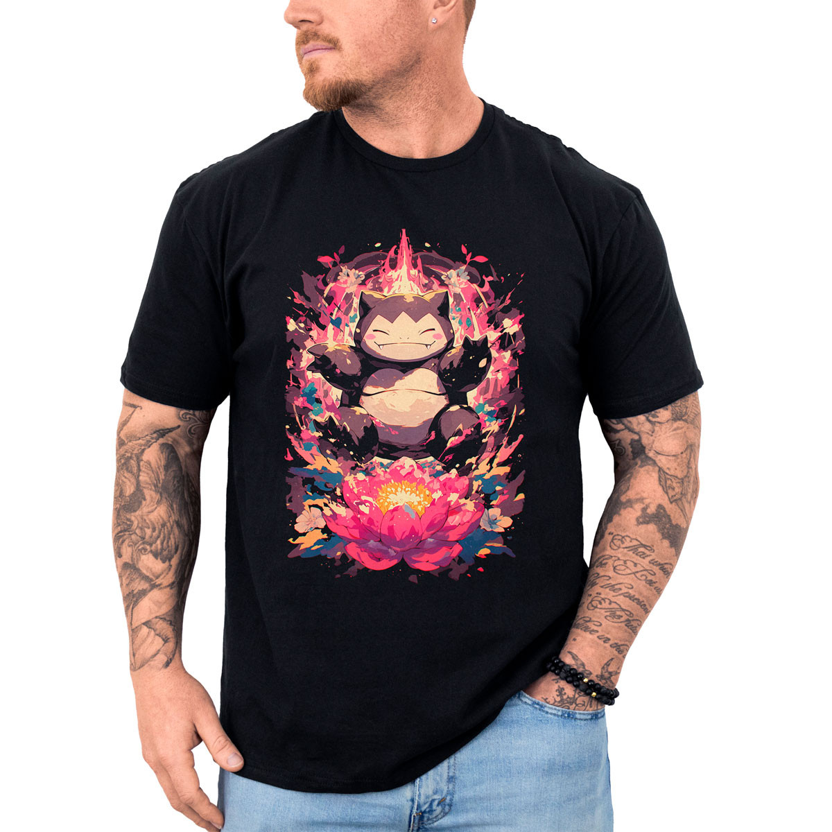 polera-anime-snorlax-full-power-entrenador