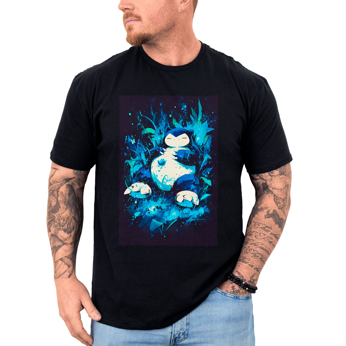 polera-anime-snorlax-pok-mon-algod-n-entrenador