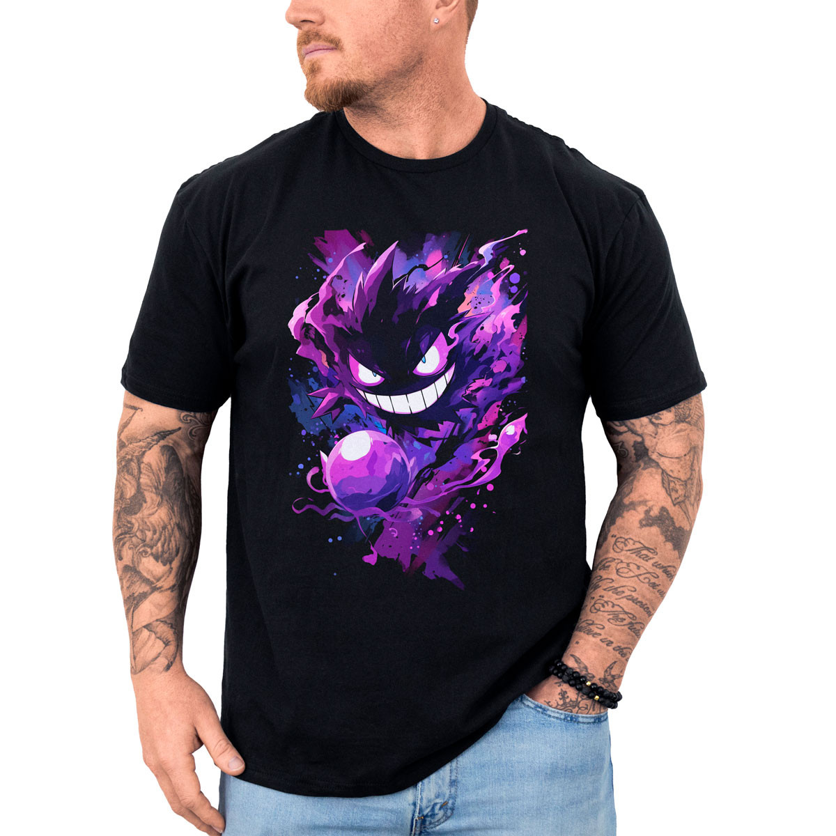 polera-anime-suave-gym-gastly-cute-pokemon-negra