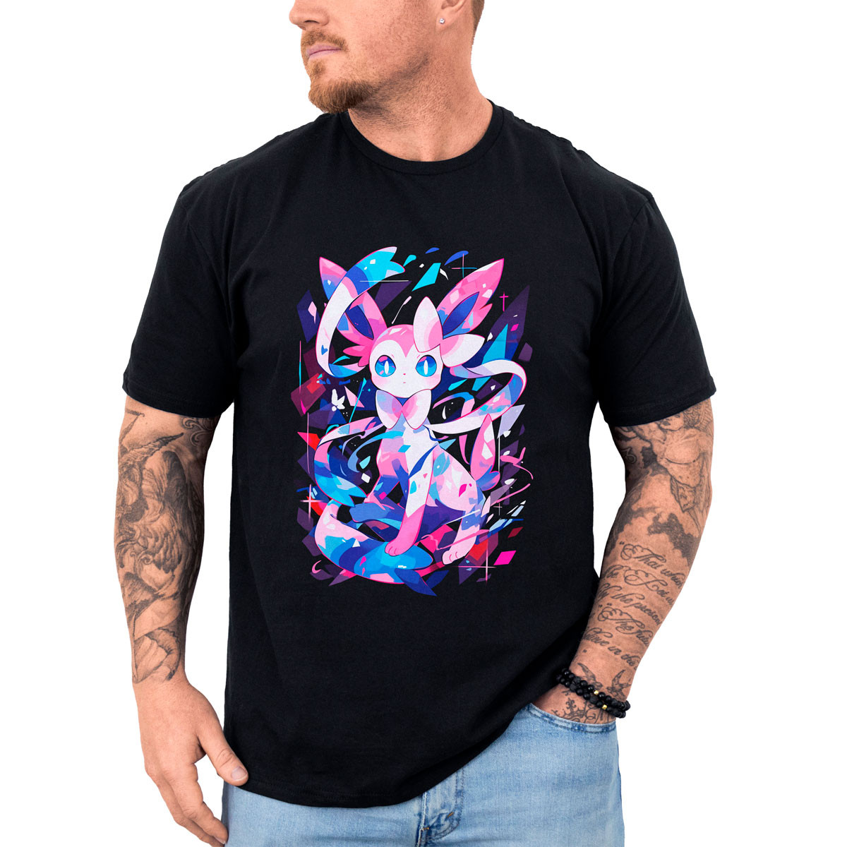 polera-anime-sylveon-pokemon-negro-pok-dex