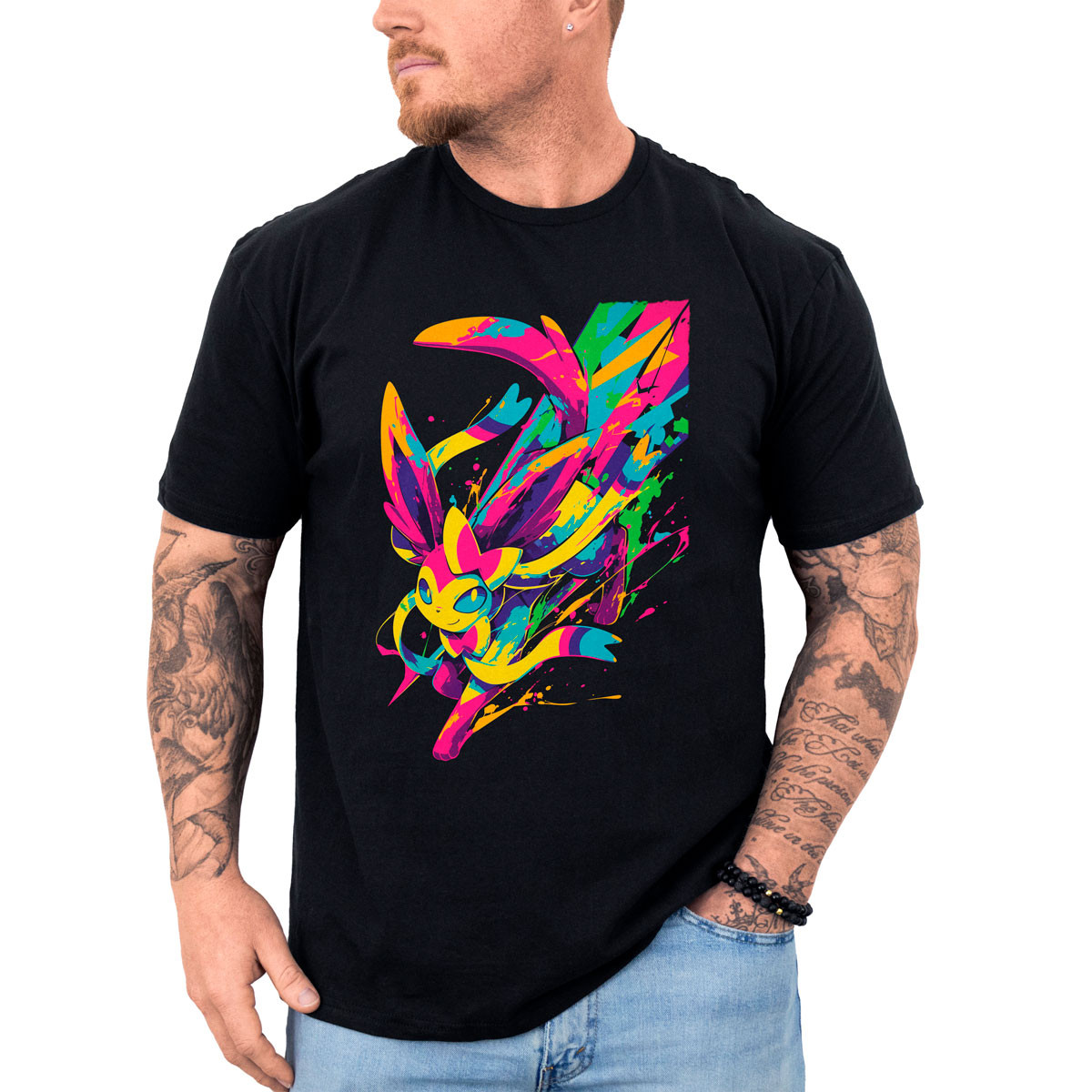polera-anime-sylveon-silhouette-dise-o-de-entrenador-pok-mon-anime
