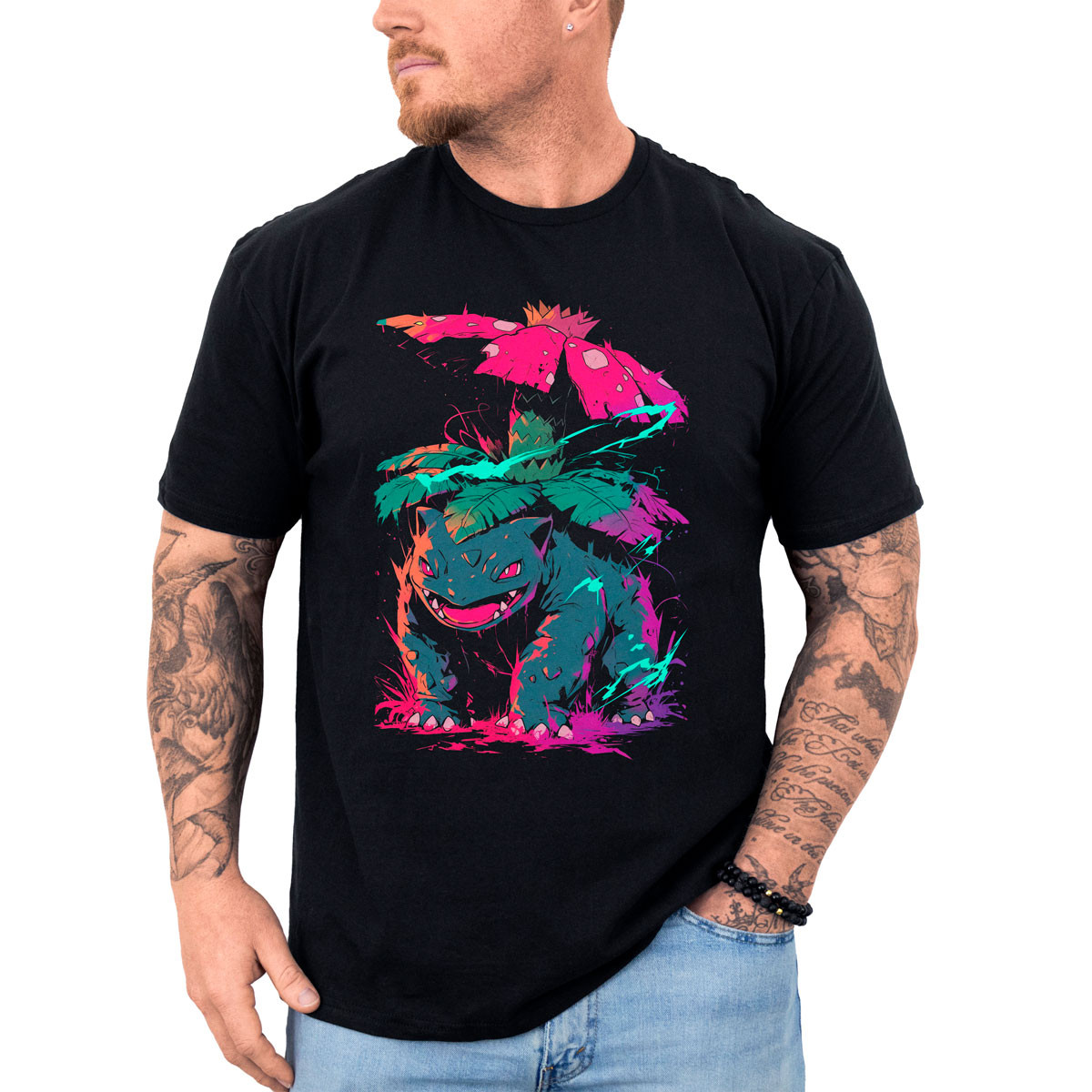 polera-anime-venusaur-synthesis-pokemon-manga