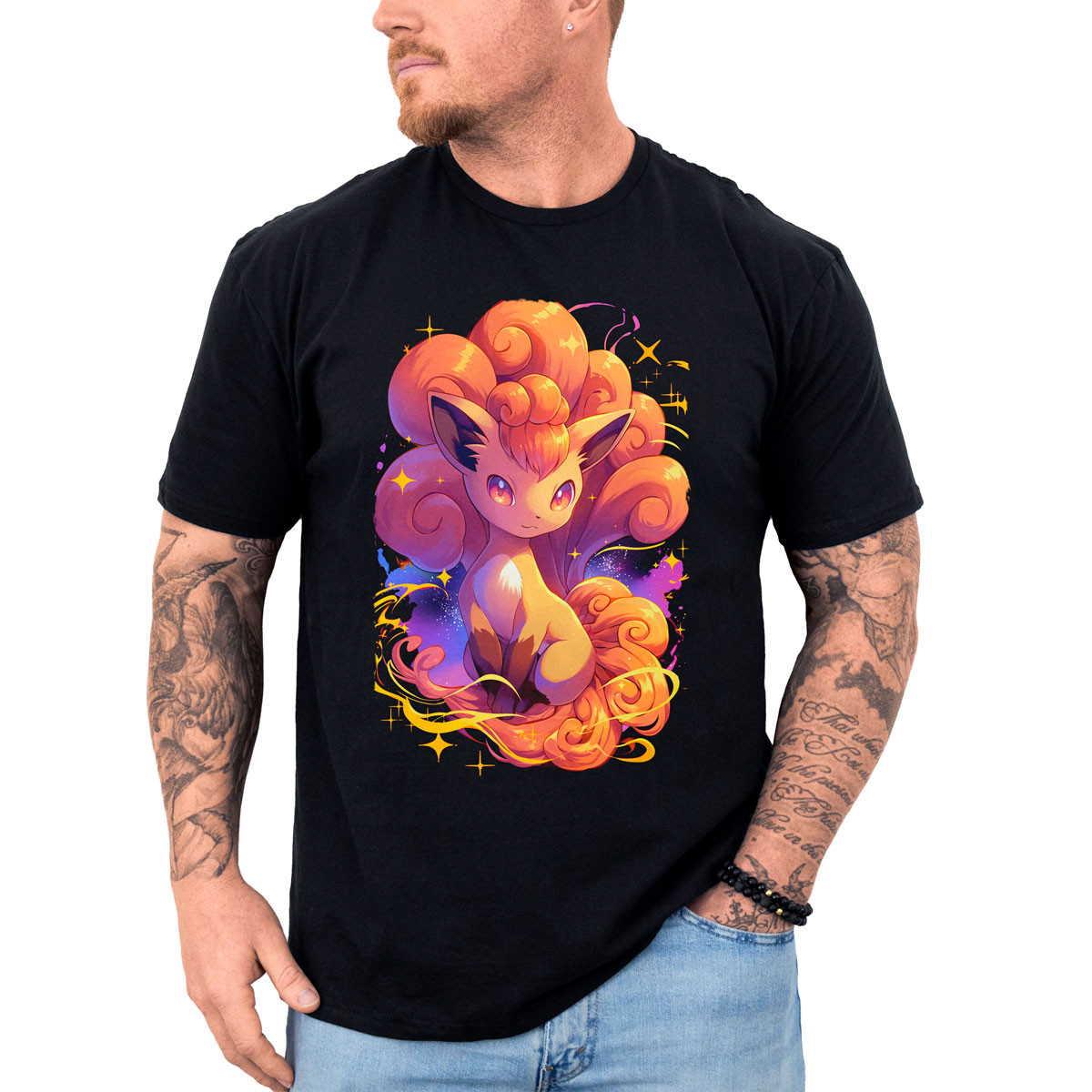 polera-anime-vulpix-de-pokemon-en-fondo-negro