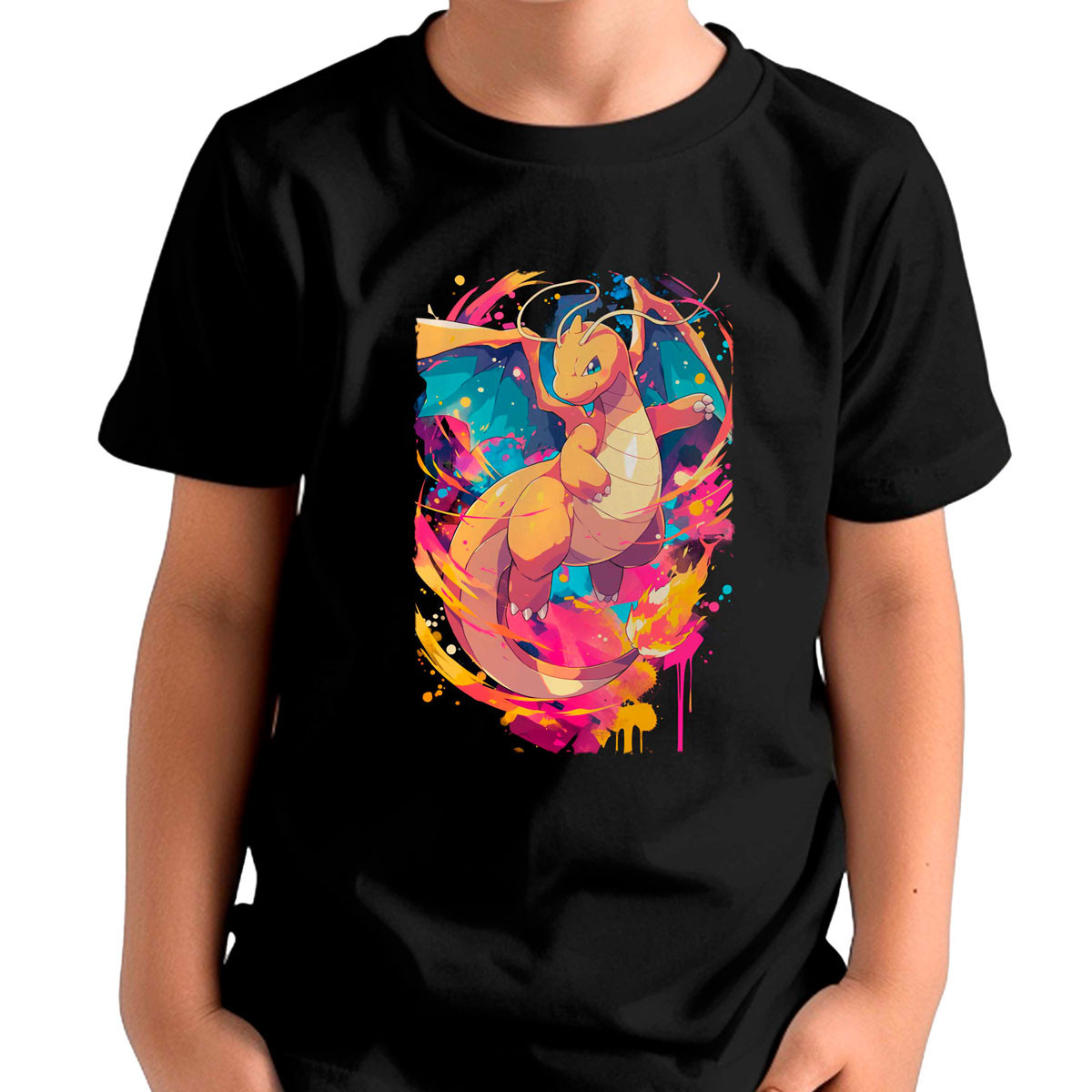 polera-batalla-dragonite-pokemon-negro