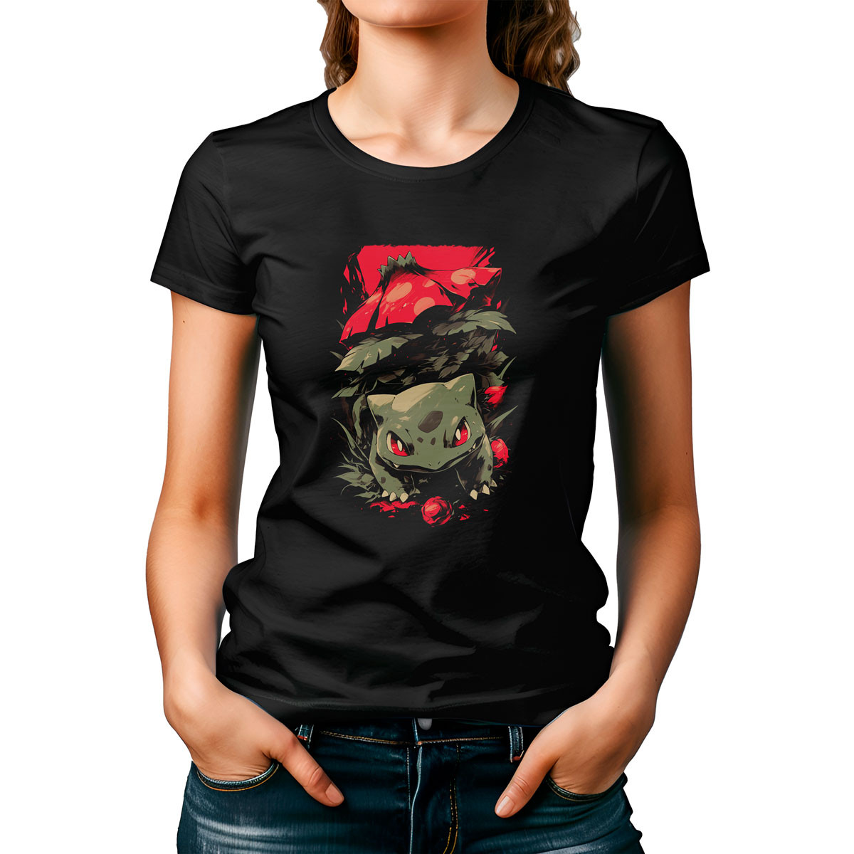 polera-bulbasaur-brillante-pokemon-anime-alta-calidad
