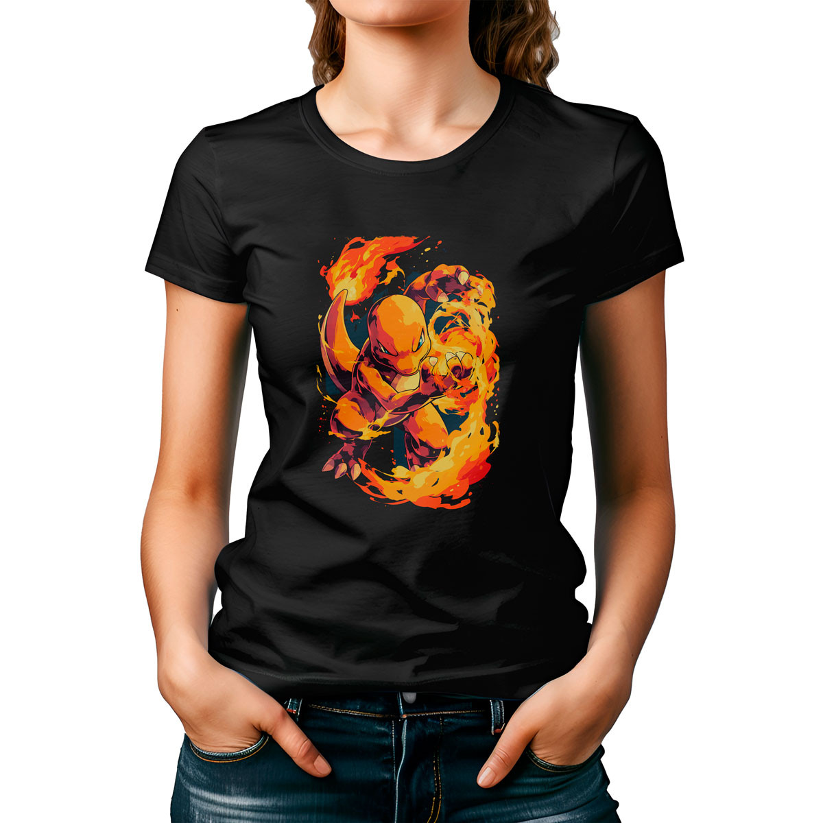 polera-con-dise-o-de-alta-calidad-de-charmander-lanzando-fuego