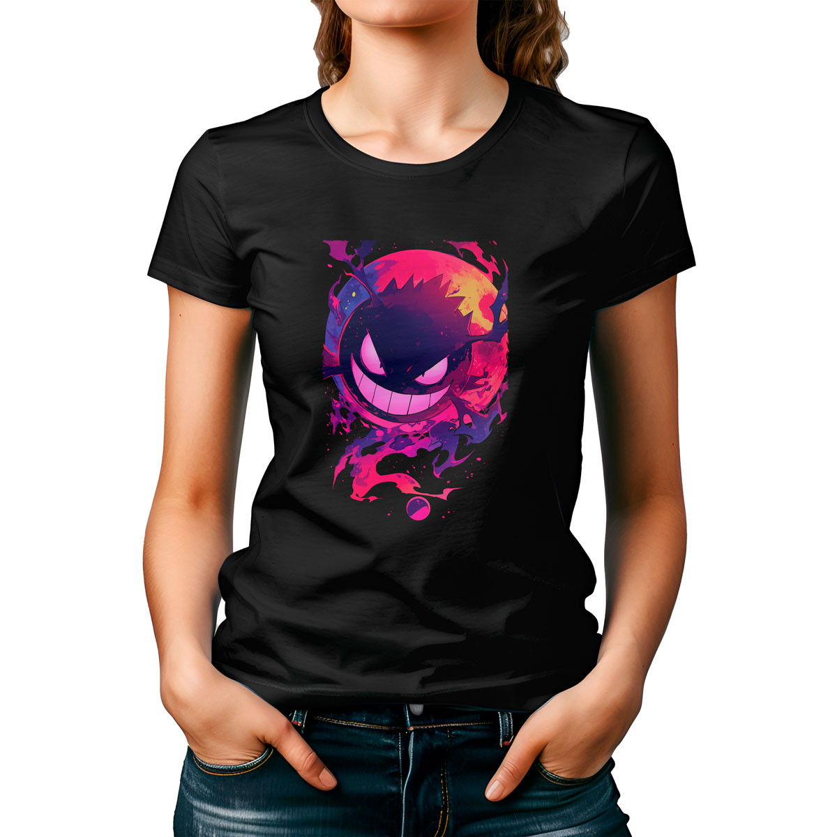 polera-dise-o-gastly-y-luna-pok-mon-anime